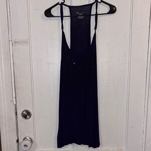 Lane Bryant Navy Tank Top